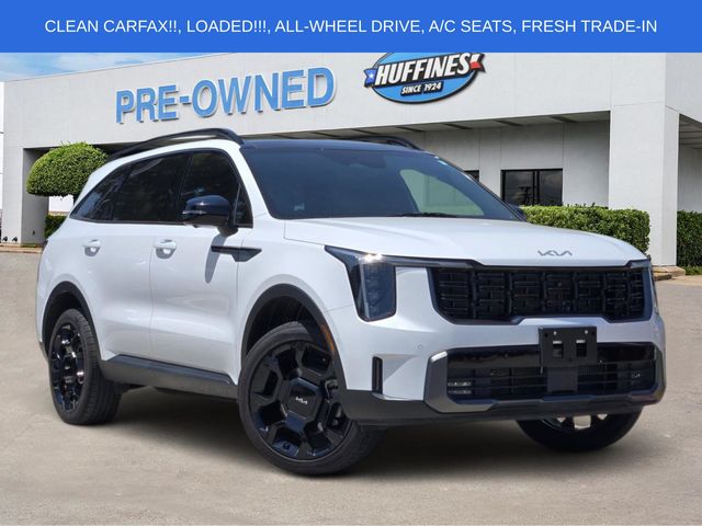 Glacial White Pearl 2024 Kia Sorento SUV / Crossover All-Wheel Drive 8-Speed Dual Clutch