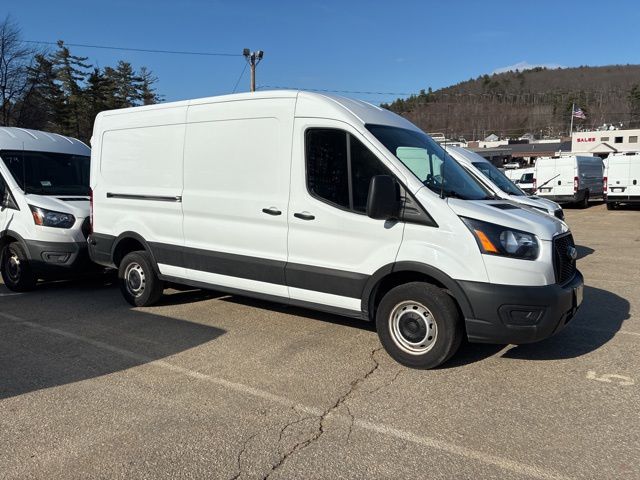 Oxford White 2024 Ford Transit Cargo 250 Medium Roof LB RWD Van Rear-Wheel Drive