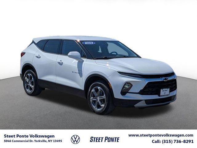 Summit White 2023 Chevrolet Blazer 2LT AWD SUV / Crossover All-Wheel Drive 9-Speed Automatic Overdrive