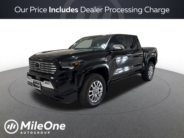 Black 2024 Toyota Tacoma Pickup Truck Four-Wheel Drive 8-Speed Automatic