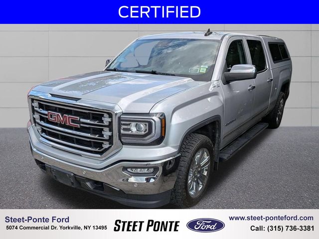 Quicksilver Metallic 2017 GMC Sierra 1500 Pickup Truck Four-Wheel Drive 8-Speed Automatic Overdrive