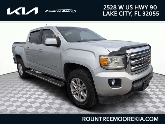 Quicksilver Metallic 2019 GMC Canyon Pickup Truck Four-Wheel Drive 8-Speed Automatic
