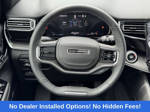 2026 Jeep Grand Wagoneer L Summit Obsidian White/off-white at Bayway Chrysler Dodge Jeep Ram