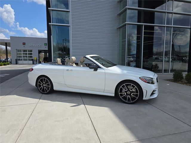 Polar White 2020 Mercedes-Benz C-Class C 300 Cabriolet RWD Convertible Rear-Wheel Drive 9-Speed Automatic