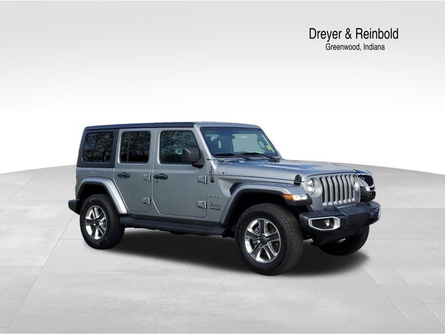 Silver 2021 JEEP WRANGLER for sale in Greenwood, IN