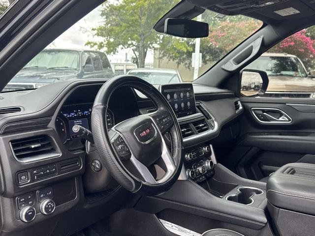 2021 GMC Yukon XL SLT Blue at Bayway Cadillac of The Woodlands