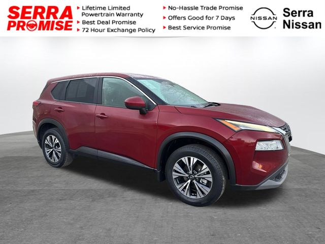 Red (Scarlet Ember Tintcoat) 2023 Nissan Rogue SV FWD SUV / Crossover Front-Wheel Drive Continuously Variable Transmission