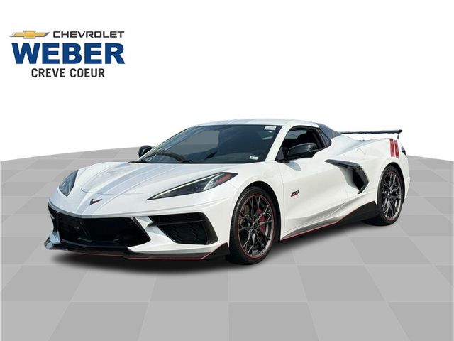White Pearl Metallic Tricoat 2023 Chevrolet Corvette Convertible Rear-Wheel Drive 8-Speed Dual Clutch