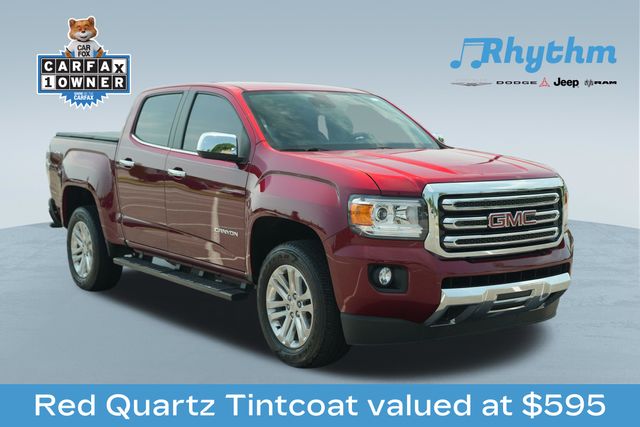 Red Quartz Tintcoat 2019 GMC Canyon Pickup Truck Four-Wheel Drive 8-Speed Automatic