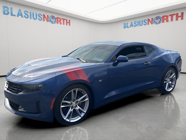 Riverside Blue Metallic 2020 Chevrolet Camaro Coupe Rear-Wheel Drive 8-Speed Automatic