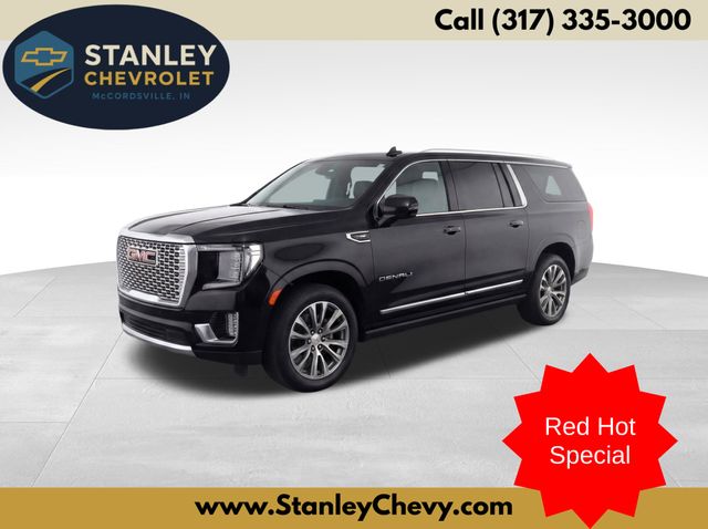 Onyx Black 2021 GMC Yukon XL Denali 4WD SUV / Crossover Four-Wheel Drive