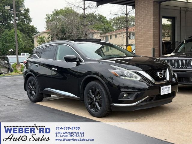Gray (Magnetic Black Metallic) 2018 Nissan Murano SUV / Crossover All-Wheel Drive Continuously Variable Transmission