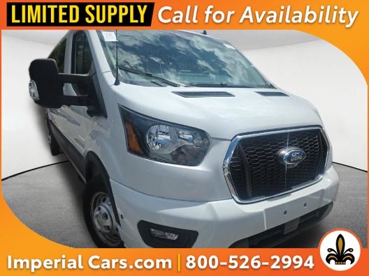 Oxford White 2024 Ford Transit Passenger 350 XLT Low Roof LB AWD Van All-Wheel Drive