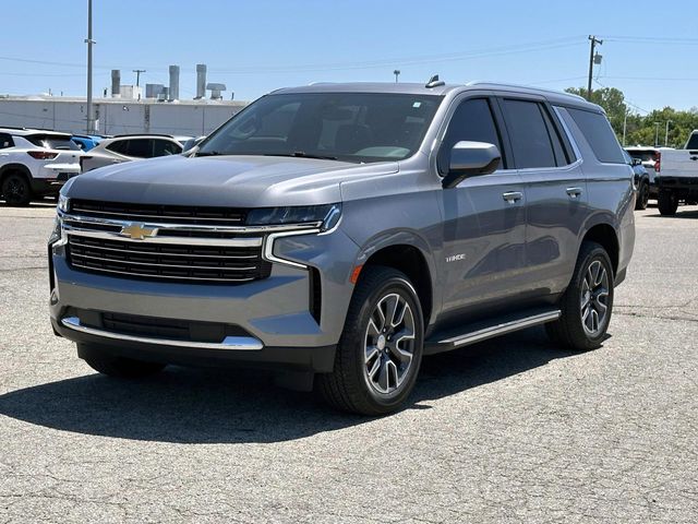 Gray (Steel Metallic) 2021 Chevrolet Tahoe LT 4WD SUV / Crossover Four-Wheel Drive