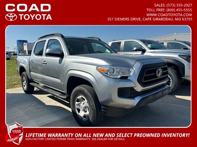 Celestial Silver Metallic 2023 Toyota Tacoma Pickup Truck Four-Wheel Drive 6-Speed Automatic