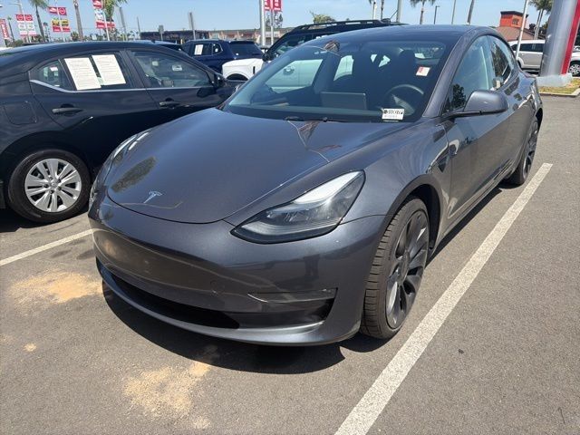 Used 2023 Tesla Model 3 Performance with VIN 5YJ3E1EC2PF679689 for sale in Huntington Beach, CA