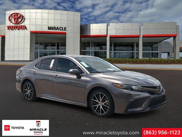 Predawn Gray Mica 2023 Toyota Camry Sedan All-Wheel Drive 8-Speed Automatic