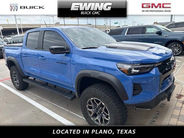 Blue Metallic 2025 Chevrolet Colorado Pickup Truck Four-Wheel Drive 8-Speed Automatic