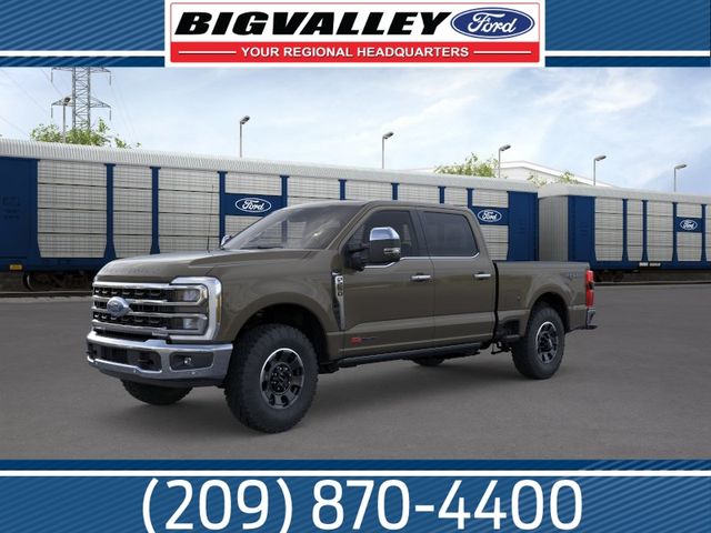 Brown 2026 Ford F-250 Super Duty King Ranch Crew Cab 4WD Pickup Truck Four-Wheel Drive Automatic