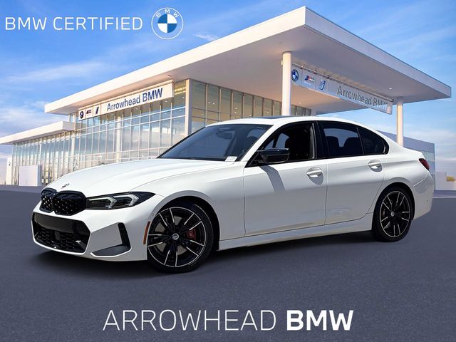 Alpine White 2023 BMW 3 Series Sedan Rear-Wheel Drive 8-Speed Automatic