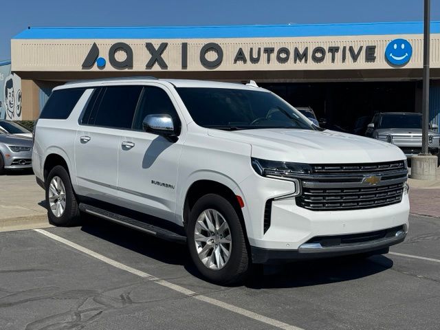 Summit White 2023 Chevrolet Suburban SUV / Crossover Four-Wheel Drive