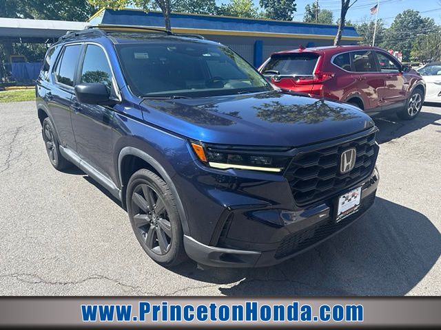 Black (Obsidian Blue Pearl) 2023 Honda Pilot SUV / Crossover All-Wheel Drive Automatic