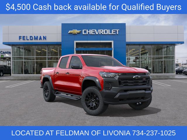 Radiant Red Tintcoat 2026 Chevrolet Colorado Pickup Truck Four-Wheel Drive 8-Speed Automatic