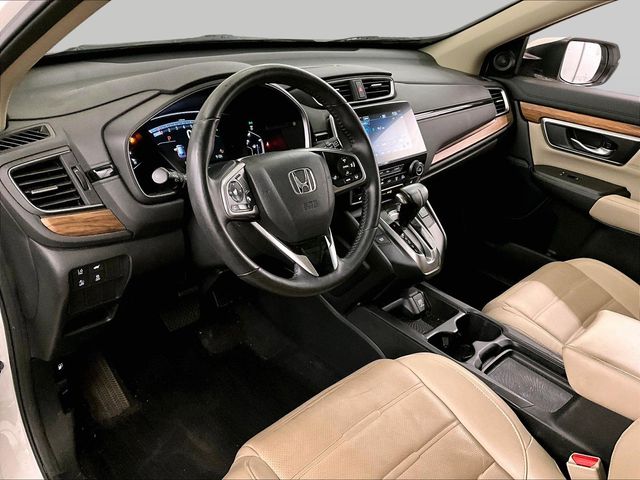 2017 Honda CR-V EX-L White at Bob Ruth Ford