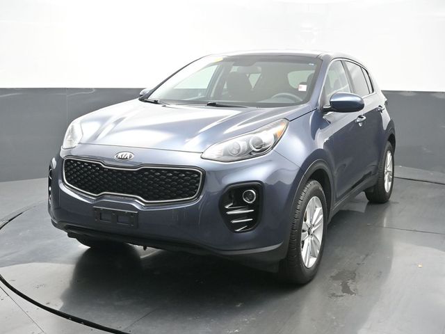 Pacific Blue 2018 Kia Sportage SUV / Crossover All-Wheel Drive 6-Speed Automatic Overdrive