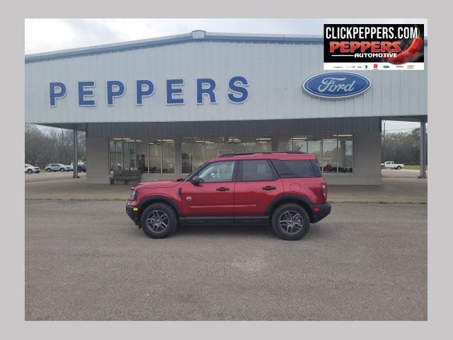 Ruby Red Metallic Tinted Clearcoat 2025 Ford Bronco Sport Big Bend AWD SUV / Crossover All-Wheel Drive 8-Speed Automatic
