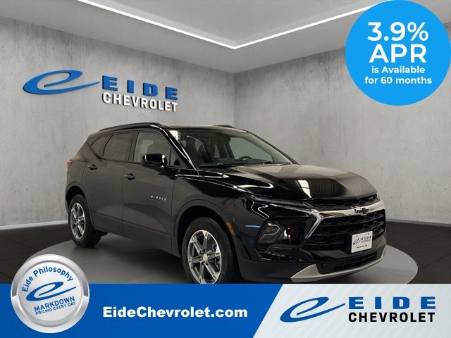 Black 2026 Chevrolet Blazer SUV / Crossover  9-Speed Automatic Overdrive