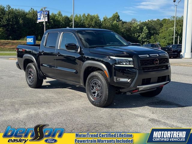 Super Black 2026 Nissan Frontier Pickup Truck Four-Wheel Drive 9-Speed Automatic Overdrive
