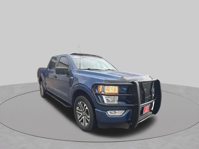 Atlas Blue Metallic 2022 Ford F-150 Pickup Truck Four-Wheel Drive Automatic