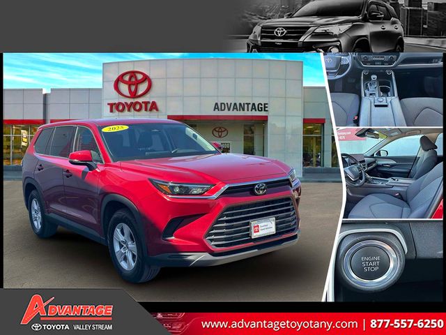 Red (Ruby Flare Pearl) 2025 Toyota Grand Highlander LE AWD SUV / Crossover All-Wheel Drive 8-Speed Automatic
