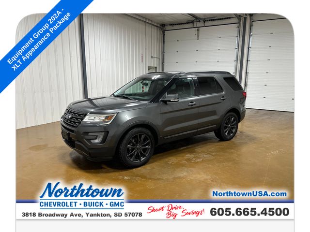 Gray (Magnetic) 2017 Ford Explorer SUV / Crossover All-Wheel Drive 6-Speed Automatic