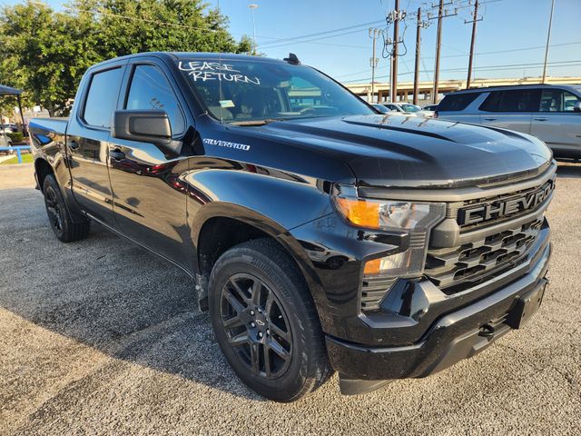 2023 Chevrolet Silverado 1500 Custom Black at Traditions Chevrolet