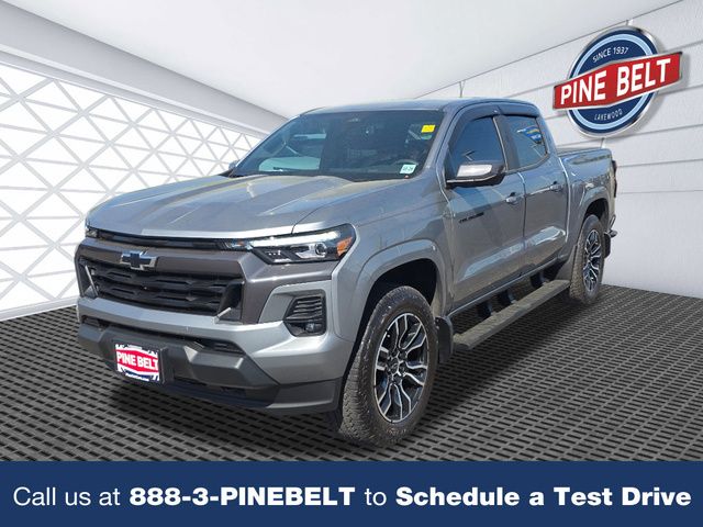 Sterling Gray Metallic 2024 Chevrolet Colorado LT Crew Cab 4WD Pickup Truck Four-Wheel Drive 8-Speed Automatic