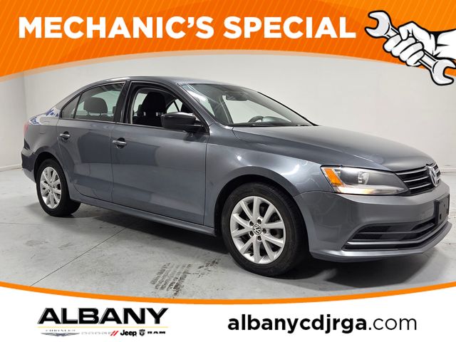 Gray 2015 Volkswagen Jetta Sedan Front-Wheel Drive 6-Speed Automatic