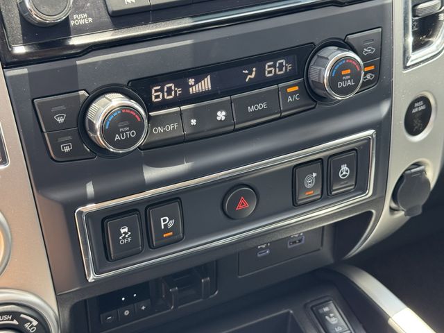2020 Nissan Titan SL Red at Texan Dodge Chrysler Jeep Ram