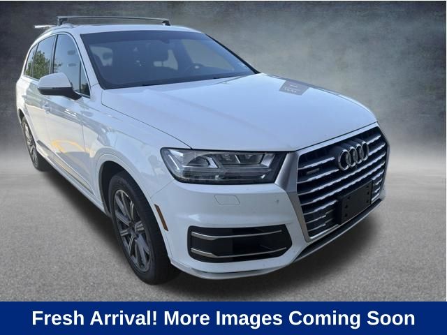 Carrara White 2019 Audi Q7 SUV / Crossover All-Wheel Drive 8-Speed Automatic