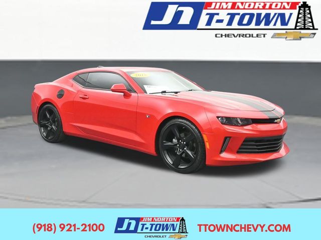 Red Hot 2018 Chevrolet Camaro Coupe Rear-Wheel Drive 8-Speed Automatic