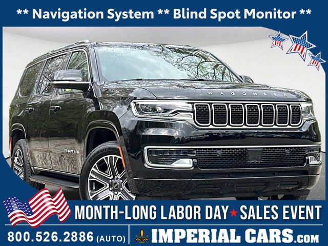 Diamond Black Crystal Pearlcoat 2025 Jeep Wagoneer SUV / Crossover Four-Wheel Drive 8-Speed Automatic