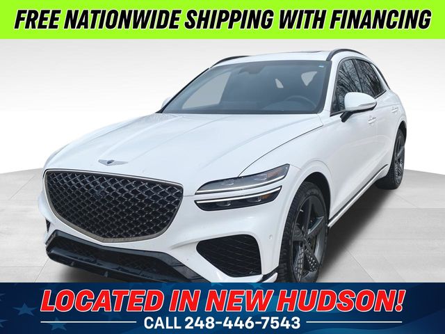 Uyuni White 2022 Genesis GV70 3.5T Sport AWD SUV / Crossover All-Wheel Drive 8-Speed Automatic