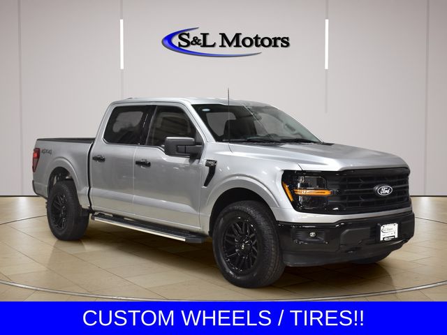 Iconic Silver Metallic 2025 Ford F-150 Pickup Truck Four-Wheel Drive Automatic