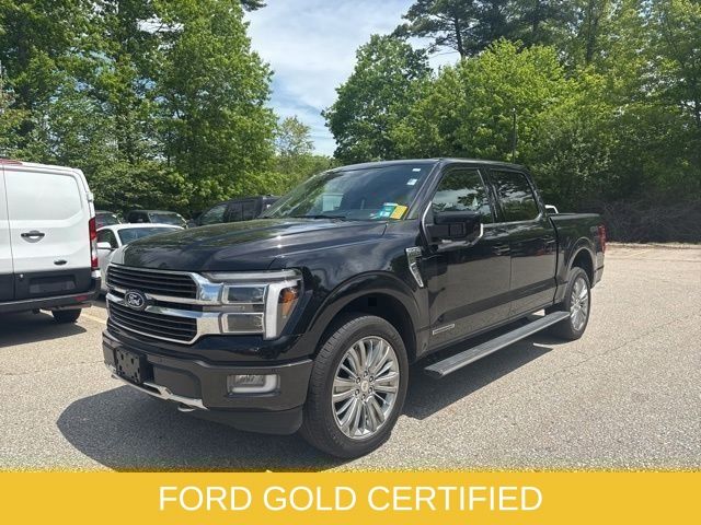 Black Metallic 2024 Ford F-150 King Ranch SuperCrew 4WD Pickup Truck Four-Wheel Drive Automatic