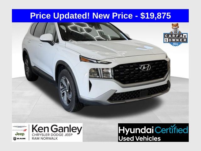 Serenity White Pearl 2023 Hyundai Santa Fe SUV / Crossover Front-Wheel Drive 8-Speed Automatic