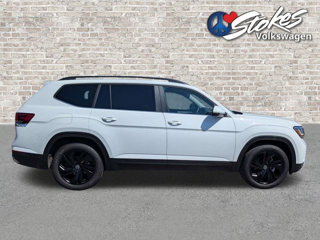 2023 Volkswagen Atlas 3.6L V6 SE w/Technology White at Stokes Volkswagen