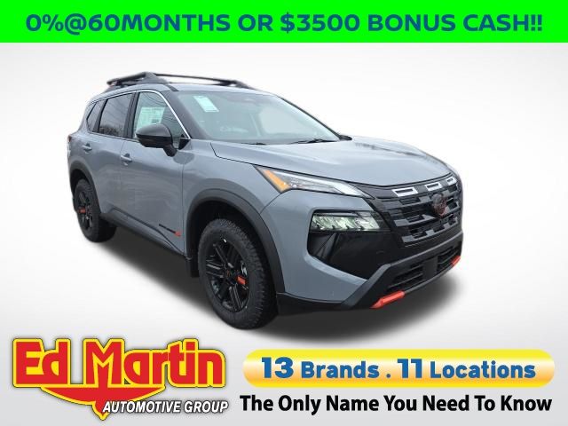 Boulder Gray 2026 Nissan Rogue Rock Creek AWD SUV / Crossover All-Wheel Drive Continuously Variable Transmission