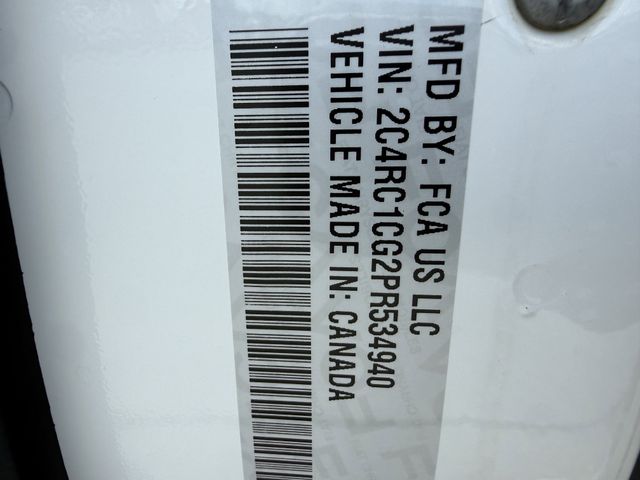 2023 Chrysler Voyager LX White at Texan Dodge Chrysler Jeep Ram
