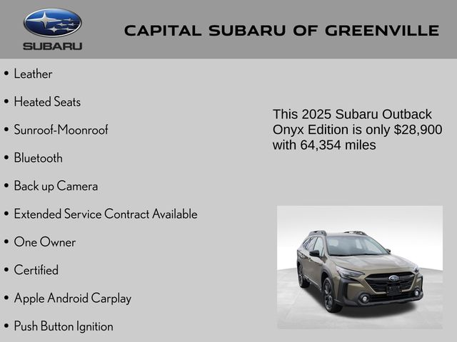 Used 2025 Brown Subaru Onyx Edition image 4